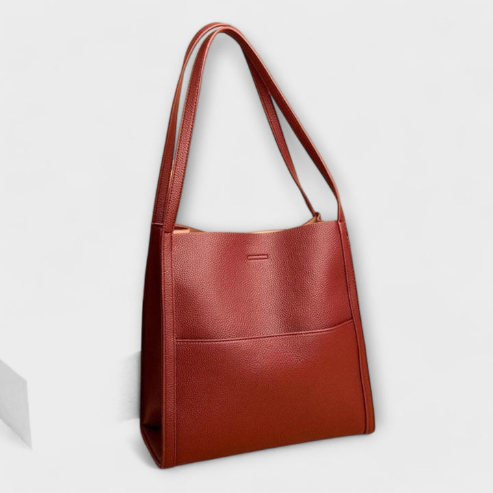Olivia - Bolsa de Couro Feita à Mão