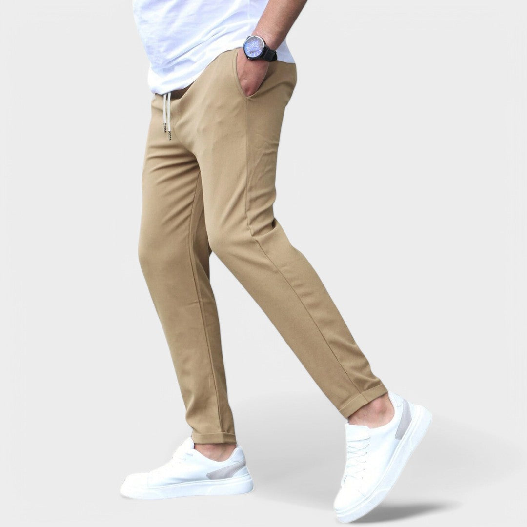 Laluna® | Calças de Homem Modernas em Stretch