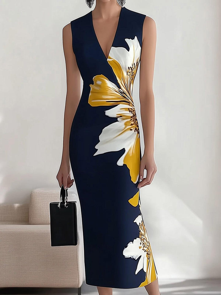 Lily | Strand Glam Elegantes Local de Trabalho Festival Midikleid