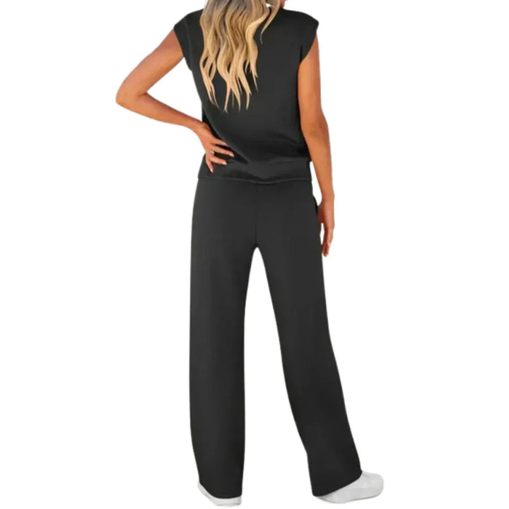 Senara - Conjunto Casual de Verão Soft Lounge