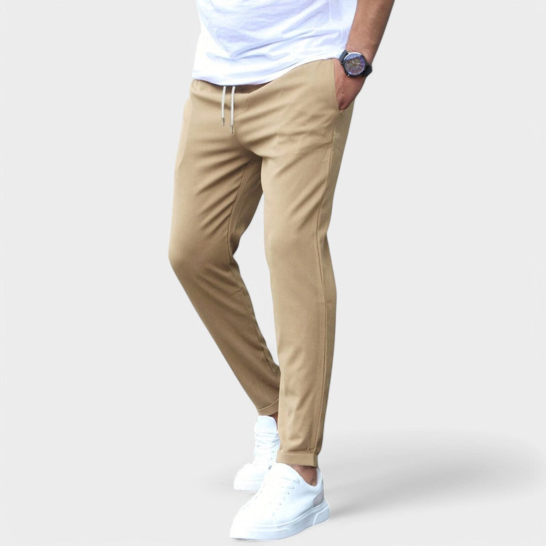 Laluna® | Calças de Homem Modernas em Stretch
