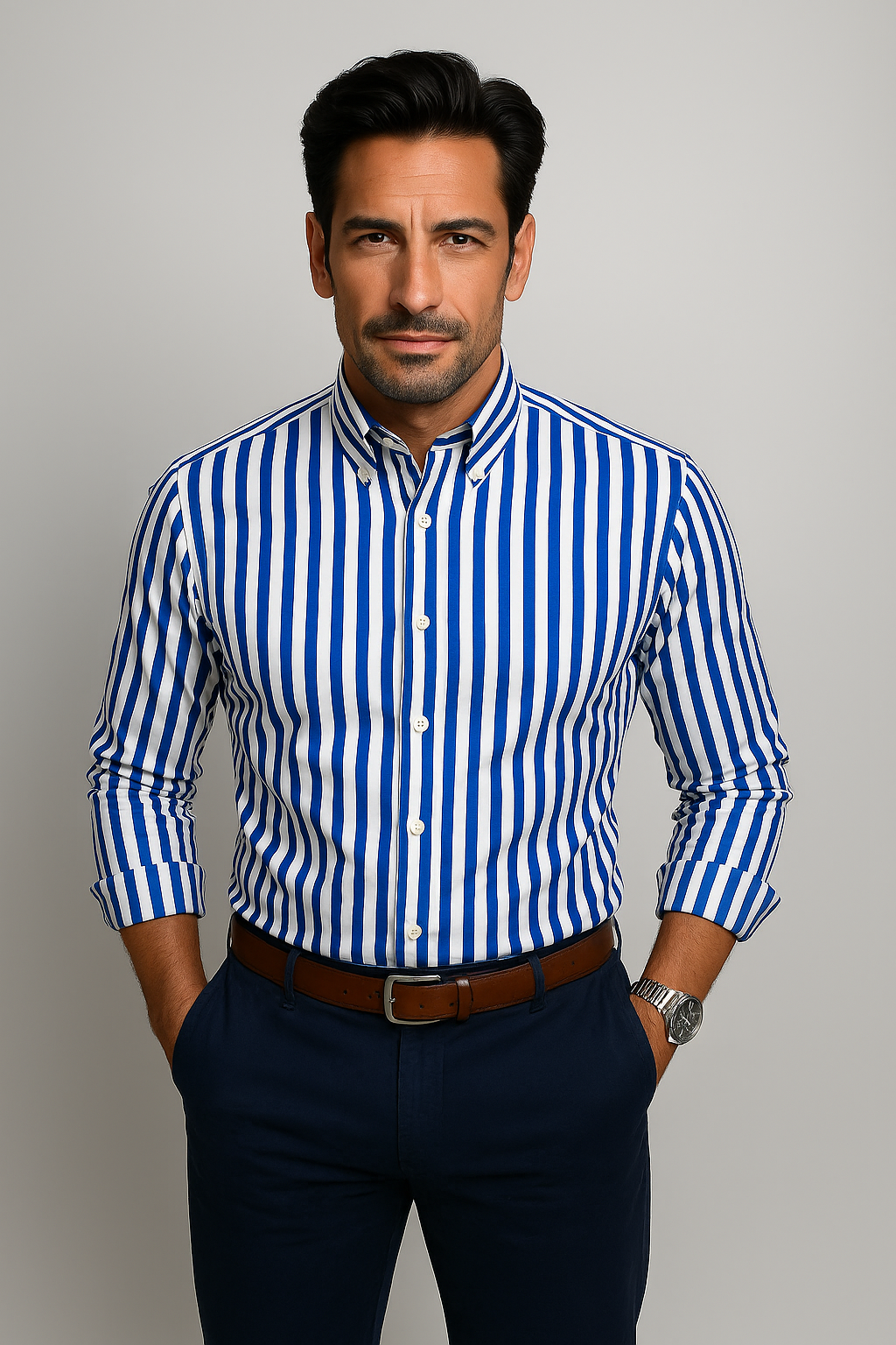 Klauf | Camisa de homem às riscas