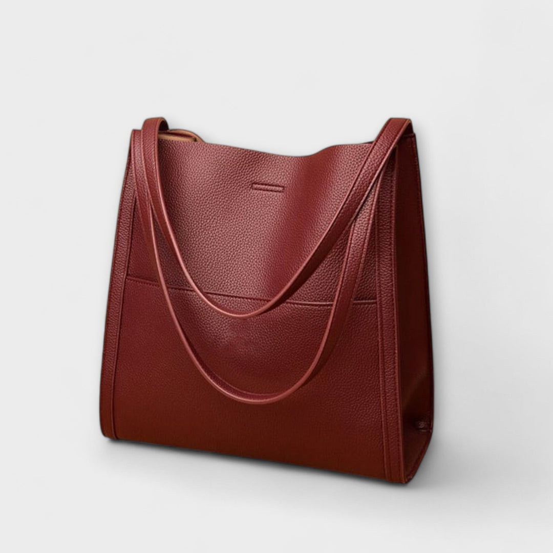 Olivia - Bolsa de Couro Feita à Mão