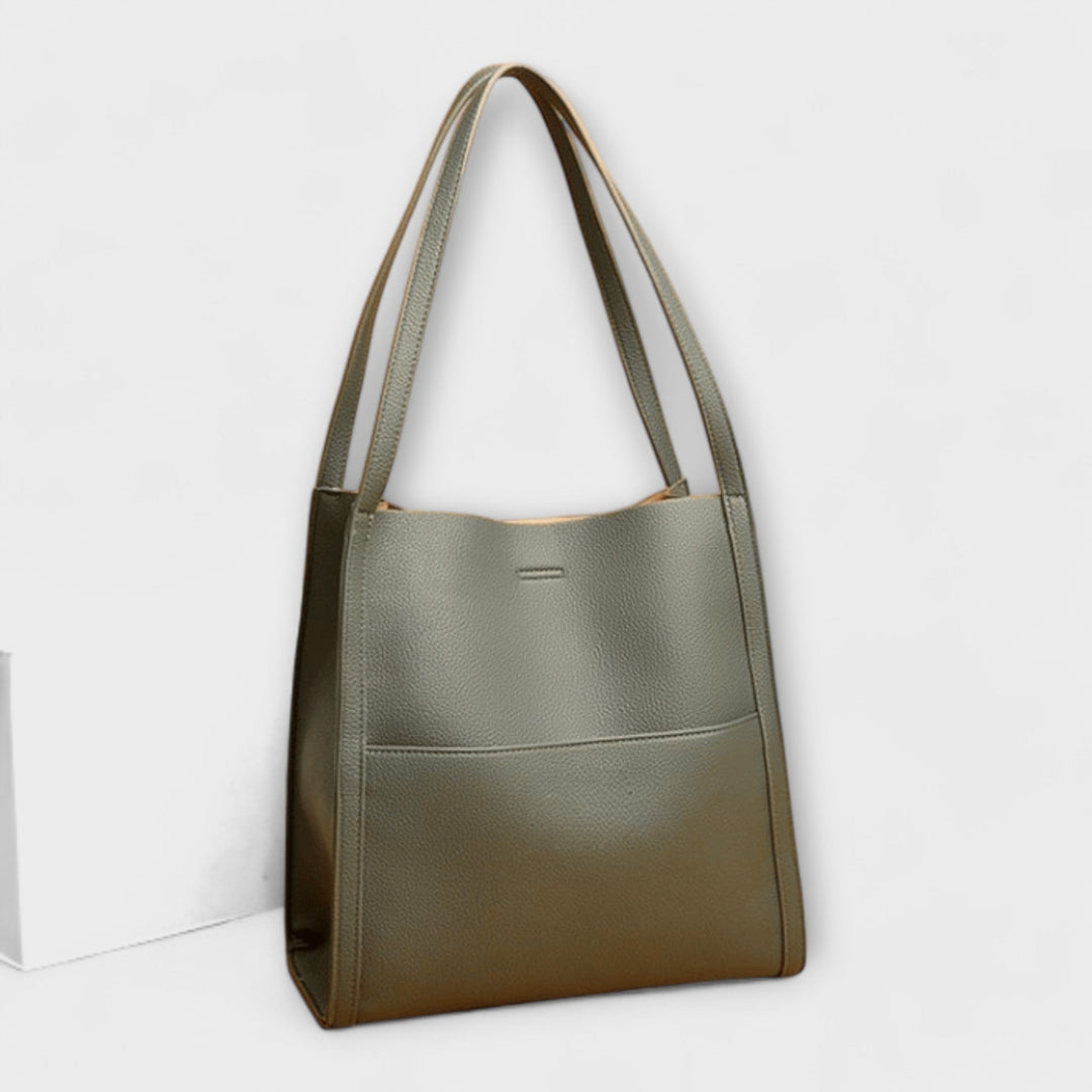 Olivia - Bolsa de Couro Feita à Mão