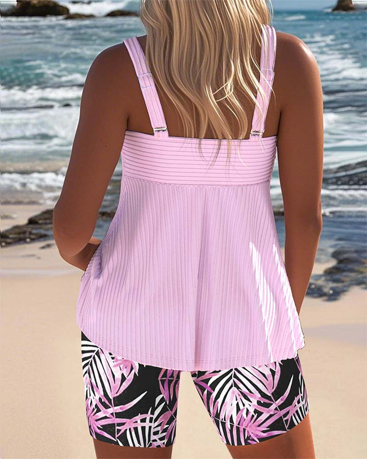 Laluna® | Conjunto de Tankini Colorido