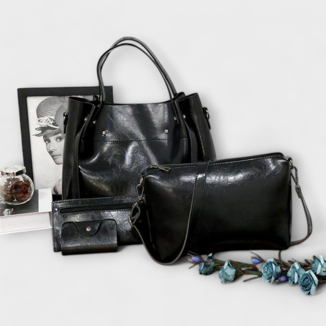 Olivia - Conjunto de Bolsas Vintage de 4 Peças
