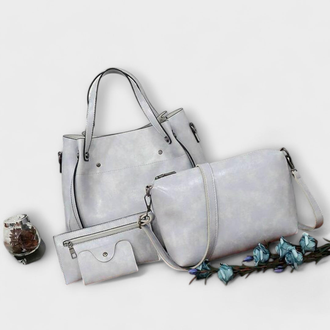 Olivia - Conjunto de Bolsas Vintage de 4 Peças
