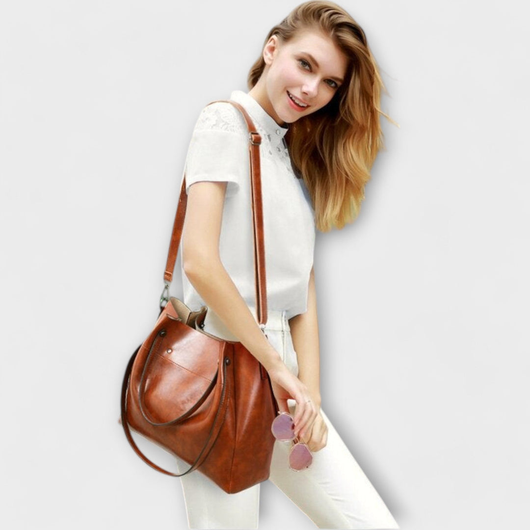 Olivia - Conjunto de Bolsas Vintage de 4 Peças