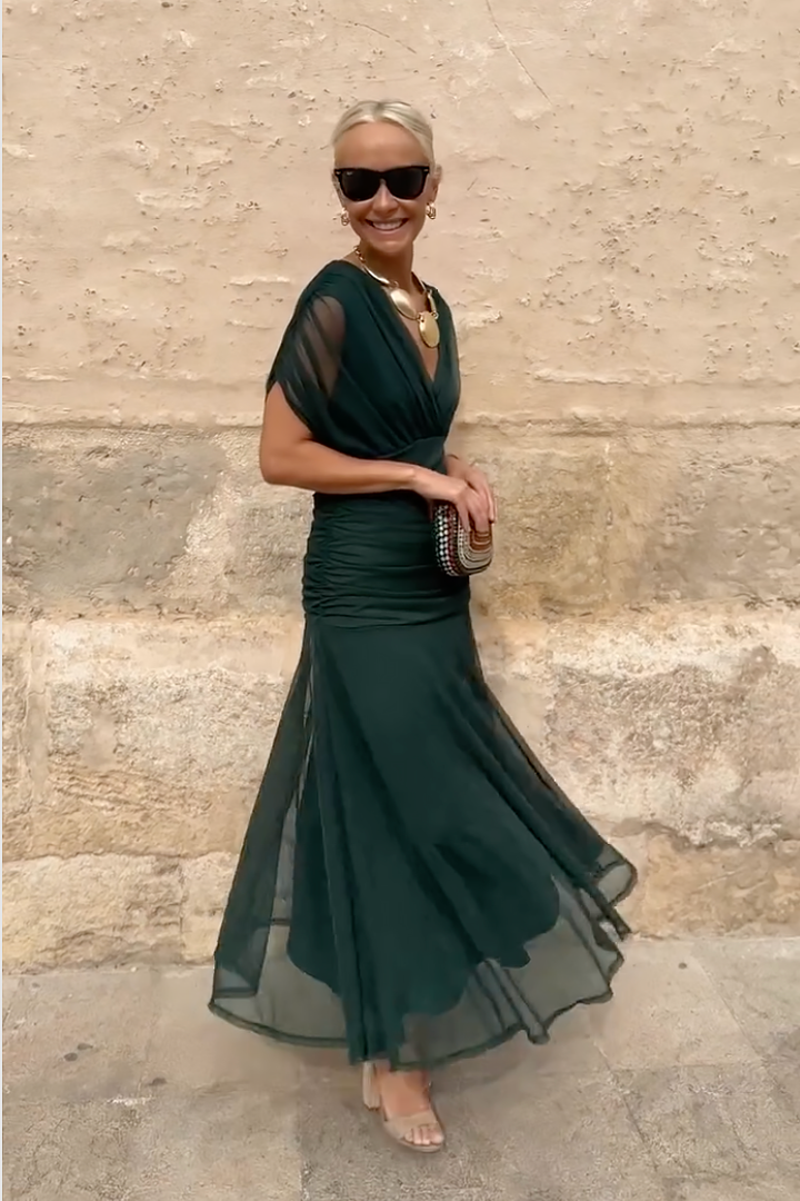 Luísa - Vestido Decote em V