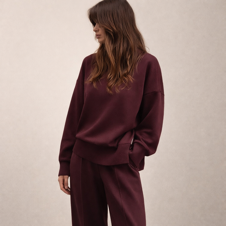 Magda™ | Conjunto de Malha Confortável