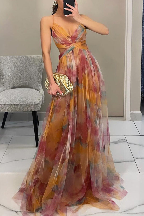 Sanne™ | Vestido de Noite Romântico e Fluido