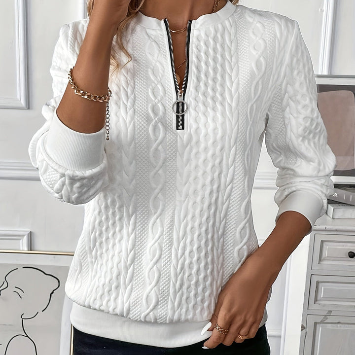 LUCIA I Pullover com Fecho