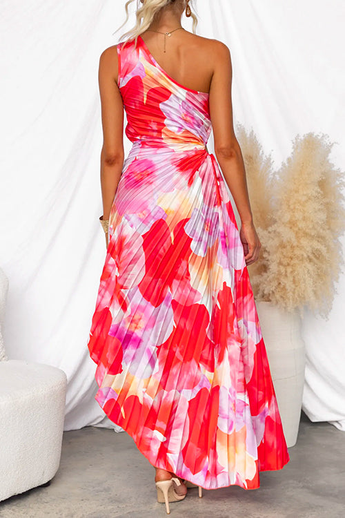Yanira™ | Vestido Plissado Assimétrico