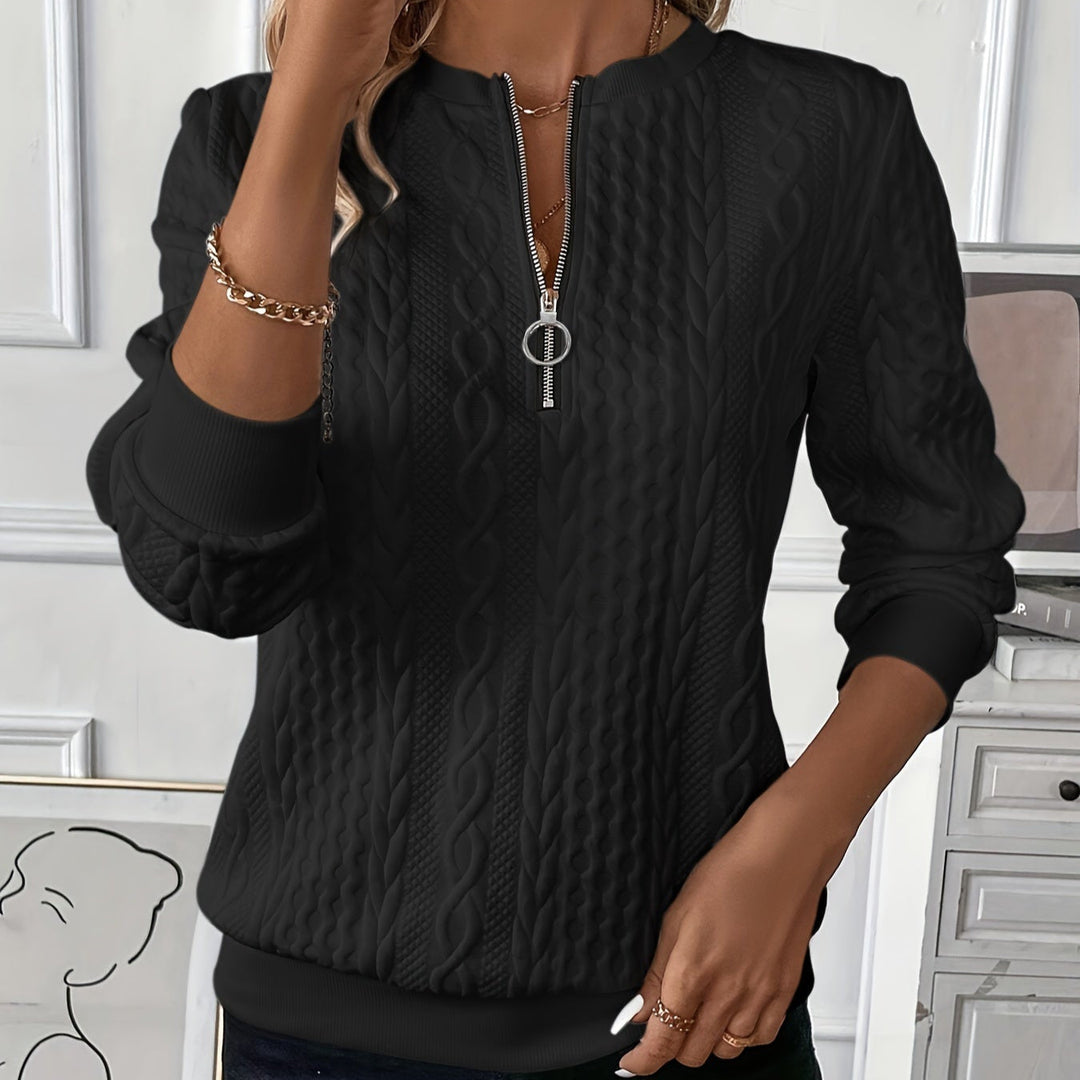 LUCIA I Pullover com Fecho