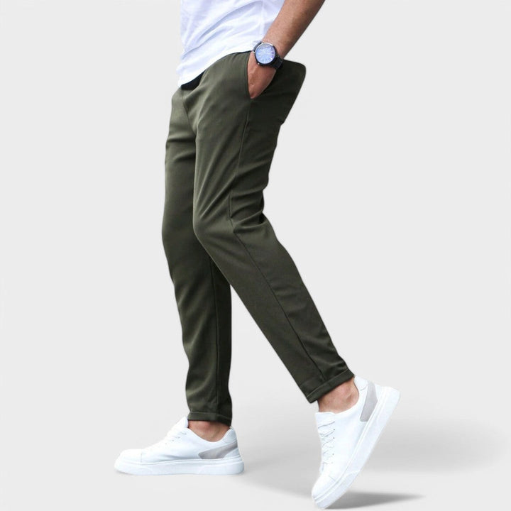 Laluna® | Calças de Homem Modernas em Stretch