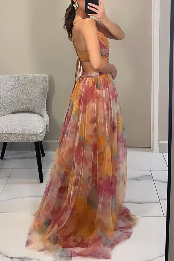 Sanne™ | Vestido de Noite Romântico e Fluido