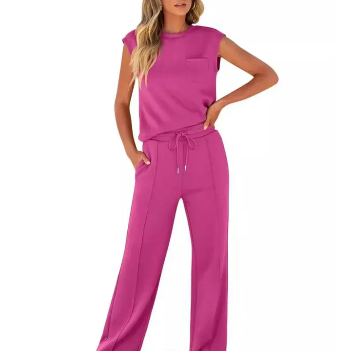 Senara - Conjunto Casual de Verão Soft Lounge