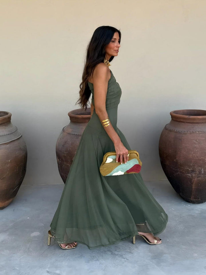 Camila | Elegante Maxivestido em Malha