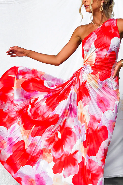 Yanira™ | Vestido Plissado Assimétrico