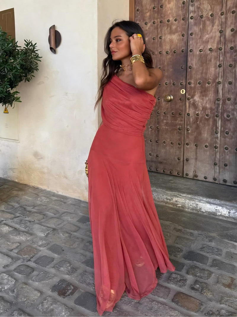 Camila | Elegante Maxivestido em Malha