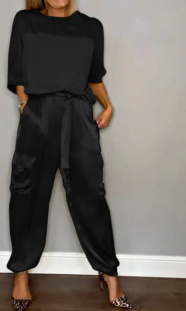 Margaret - Elegante Conjunto de Cetim