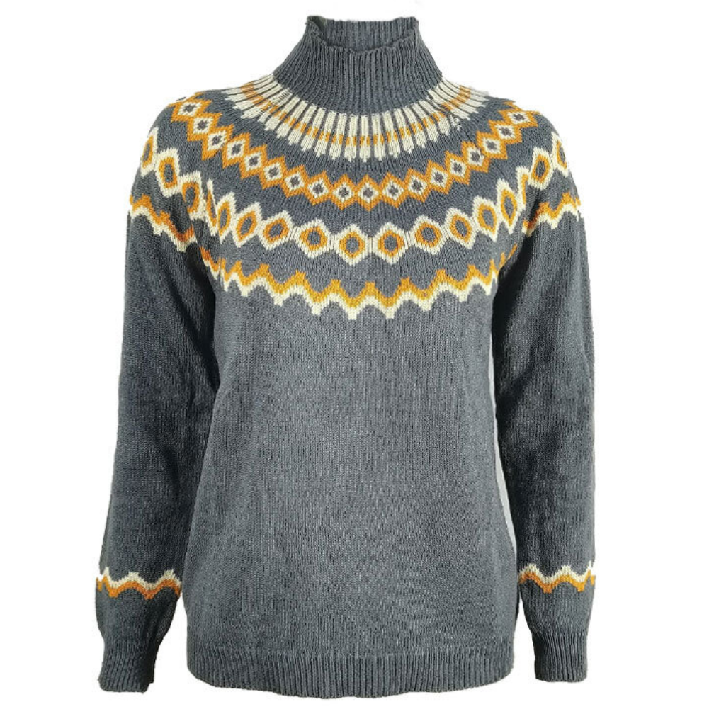 Sylvia™| Pullover de Gola Alta Elegante