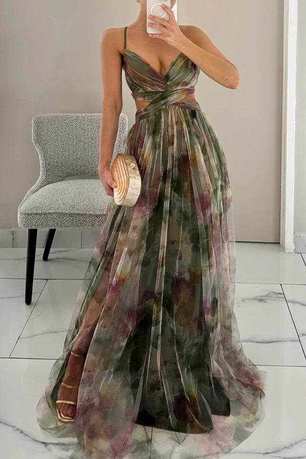 Sanne™ | Vestido de Noite Romântico e Fluido