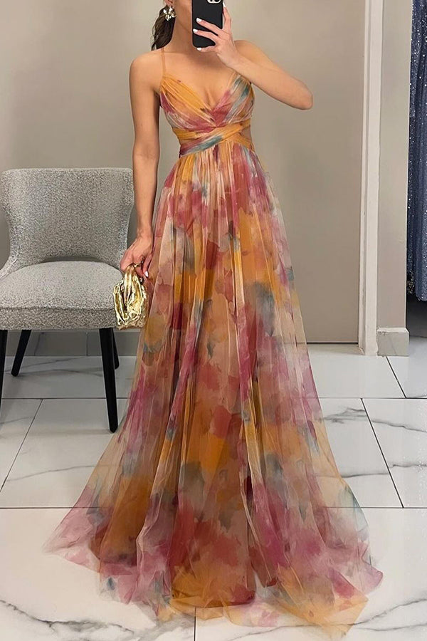Sanne™ | Vestido de Noite Romântico e Fluido