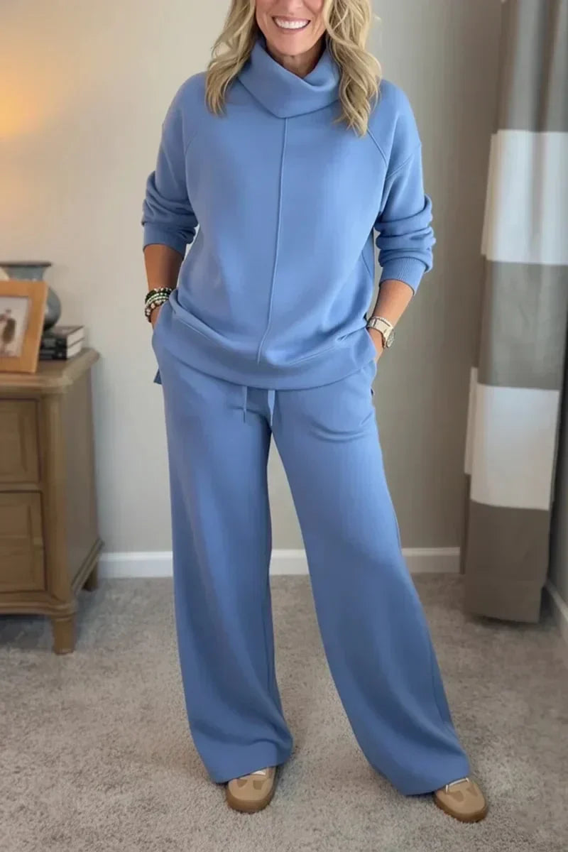 Quinn – Conjunto Casual de Turtleneck