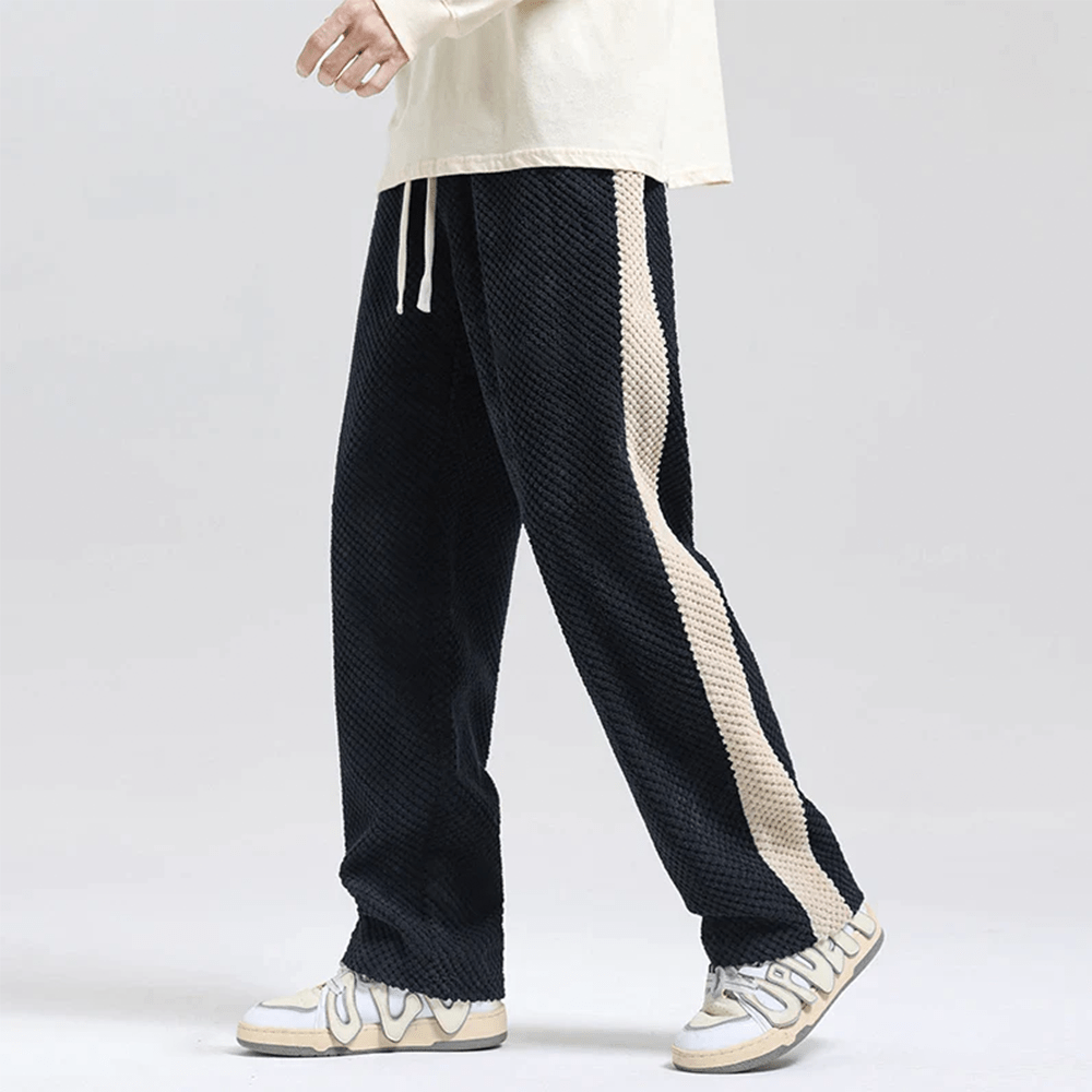 Caspar | Calças de Jogging em Waffelcord