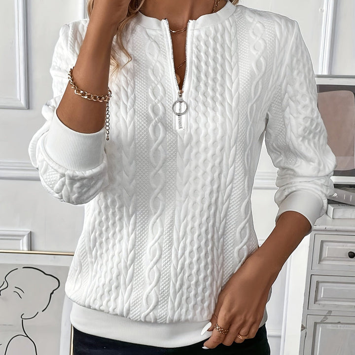 LUCIA I Pullover com Fecho