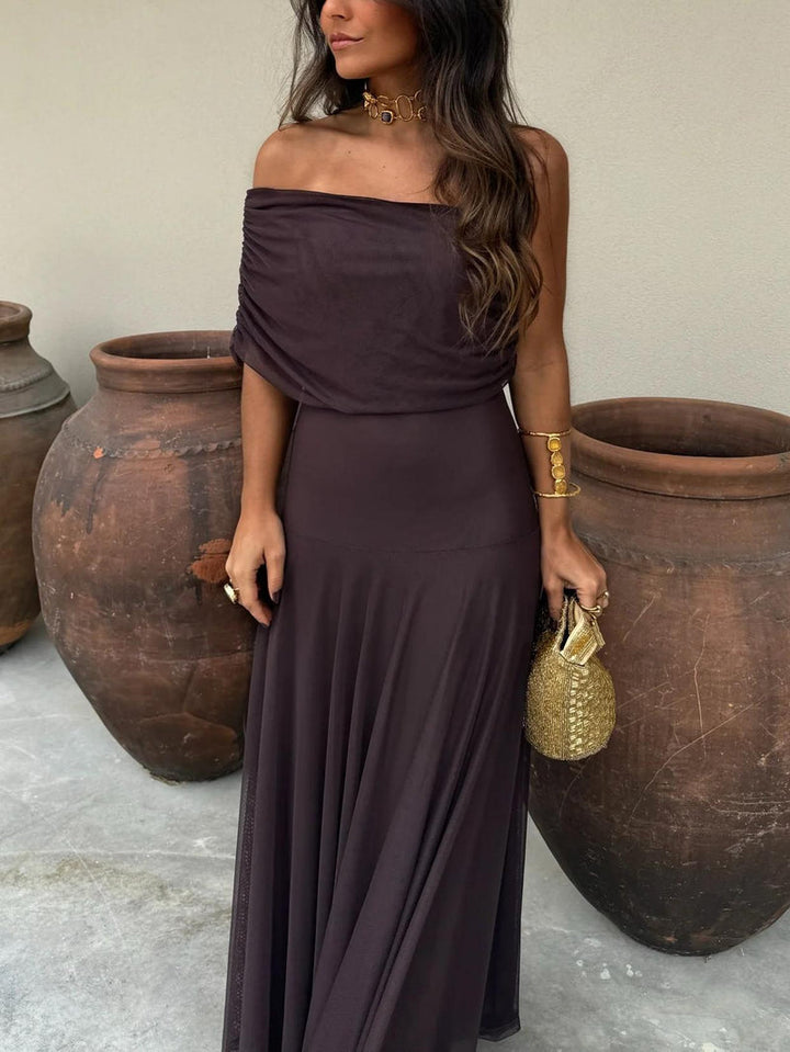 Camila | Elegante Maxivestido em Malha