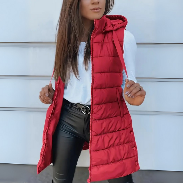 Rosemarie™| Colete Feminino Longo