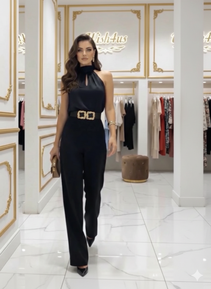 Yara – Jumpsuit Palazzo Weitbeiniger