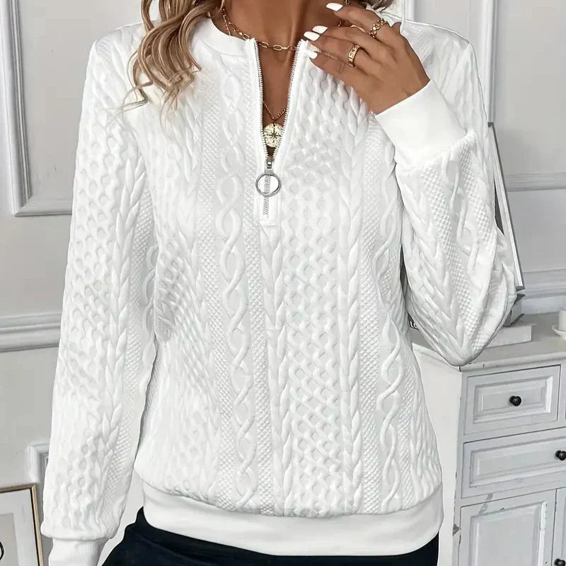 LUCIA I Pullover com Fecho