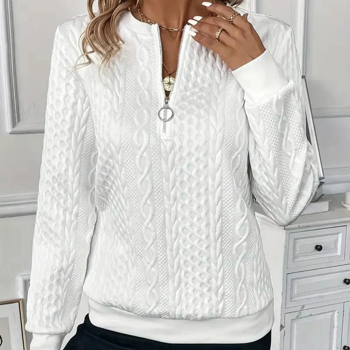 LUCIA I Pullover com Fecho