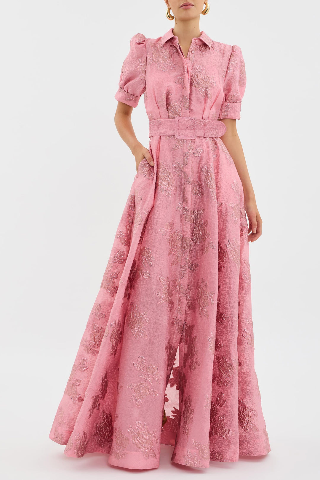 Anabella - Vestido com Mangas Bufantes
