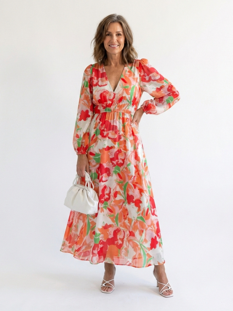 ALTHEA | VESTIDO MAXI FLORAL