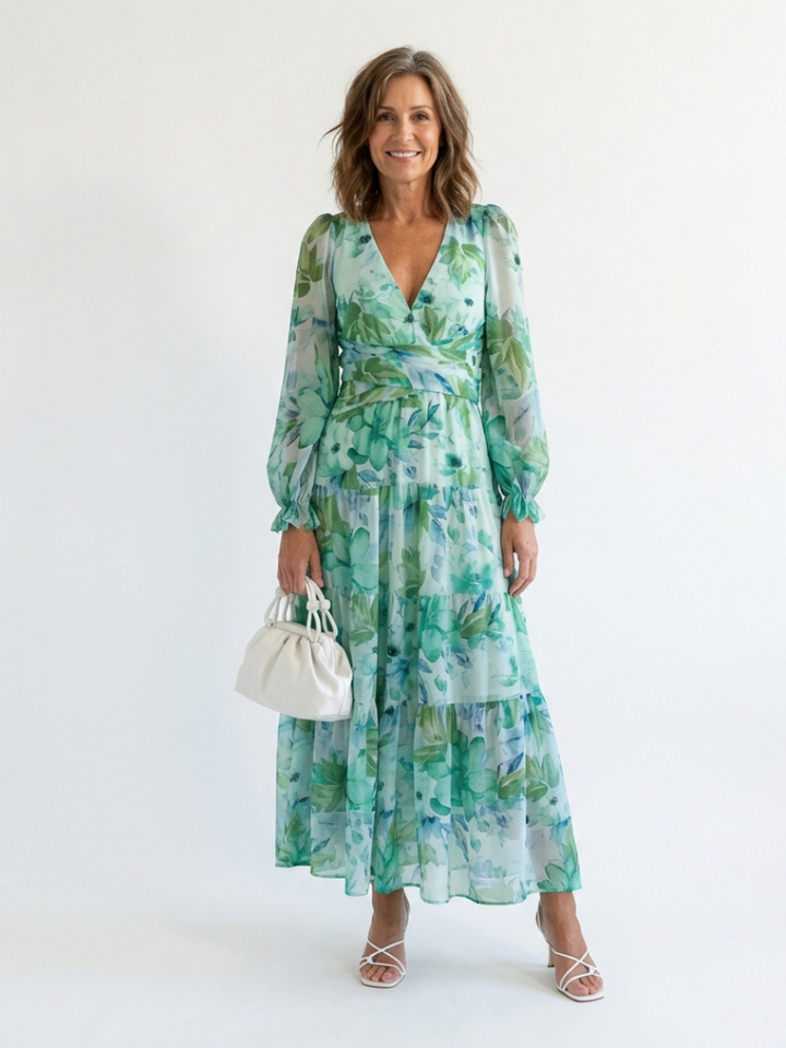 ALTHEA | VESTIDO MAXI FLORAL