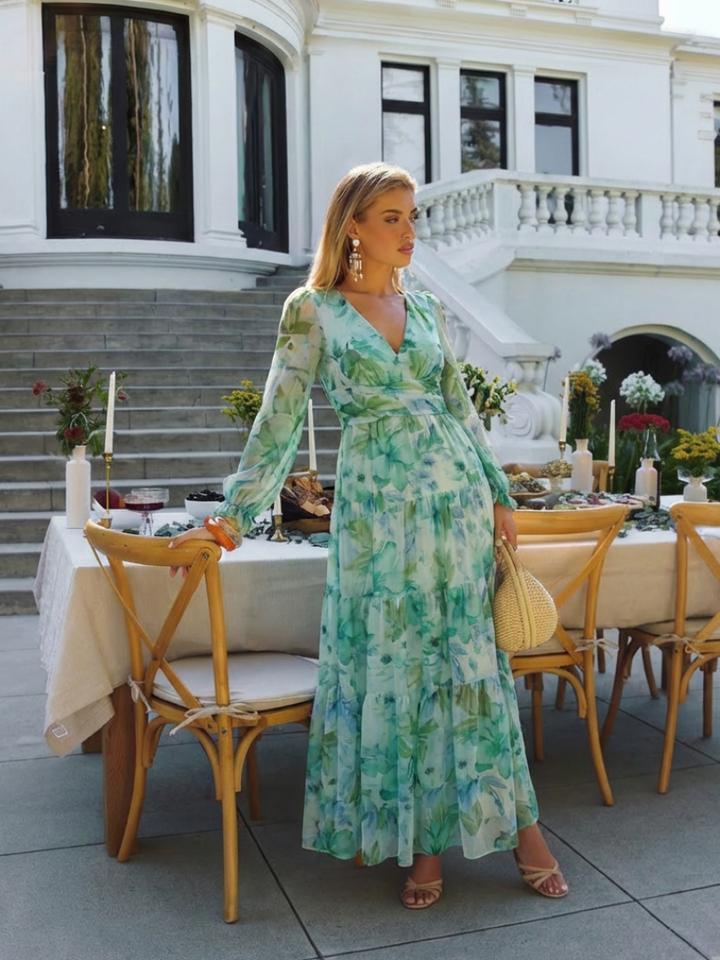 ALTHEA | VESTIDO MAXI FLORAL