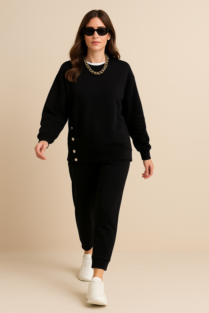 Natalia™ | Conjunto de Malha Elegante