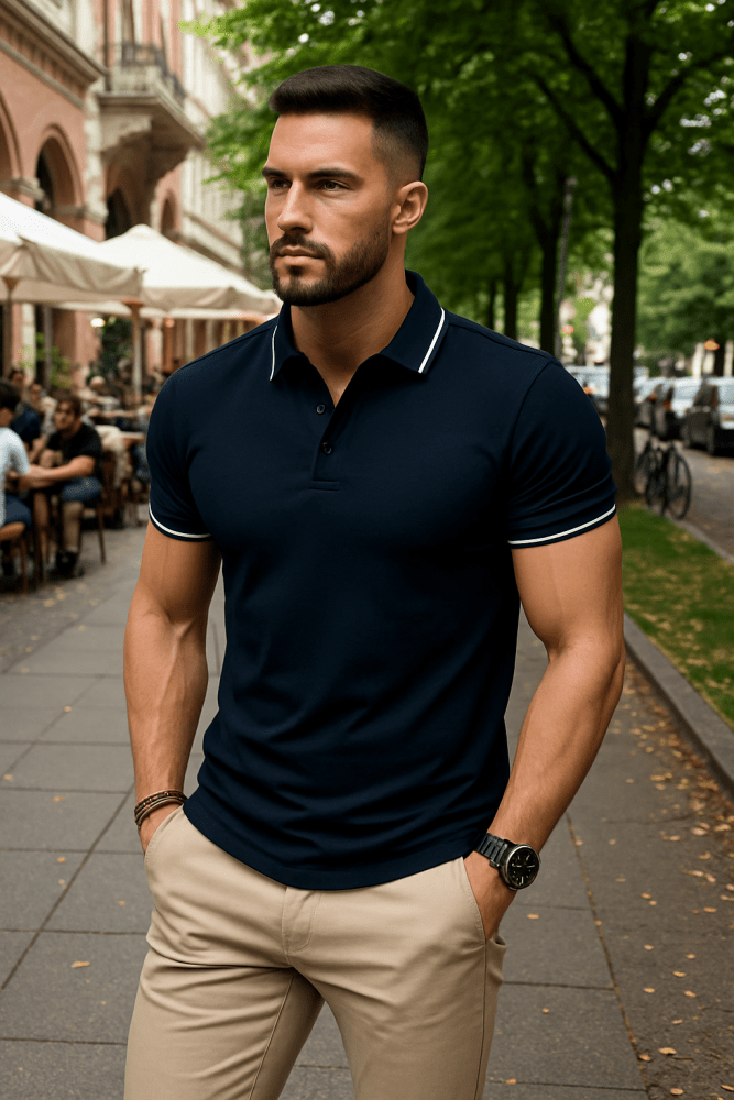 Kian | Camisola Polo Moderna