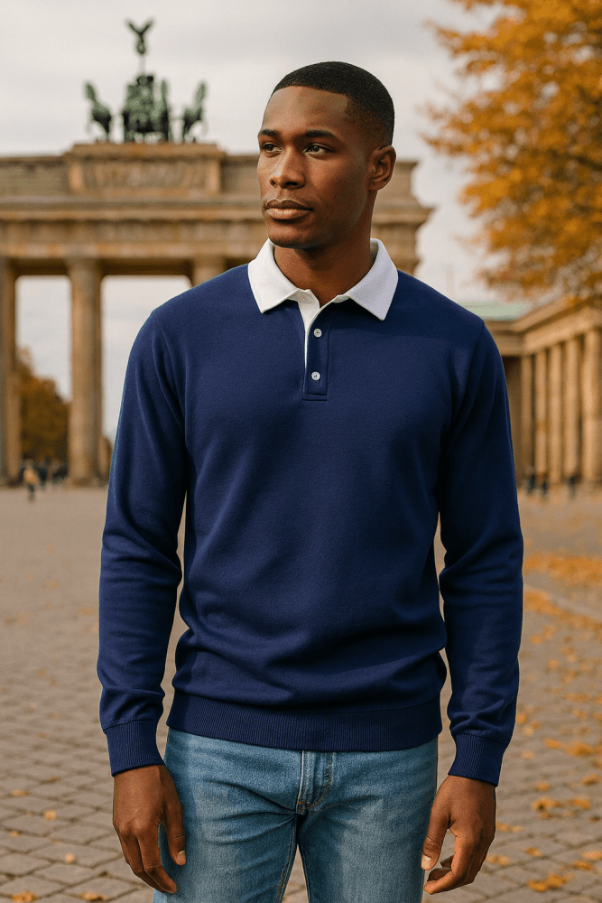 Raphael | Camisola Polo de Rugby Clássica para Homens