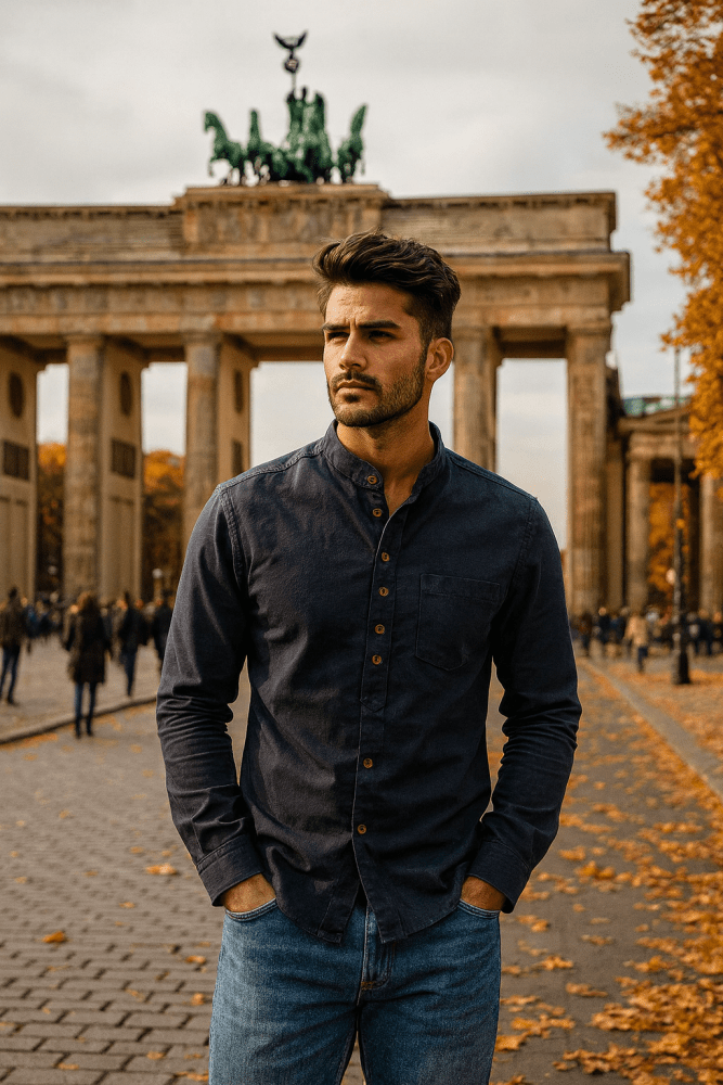 Ralf | Camisa Japonesa para Homens
