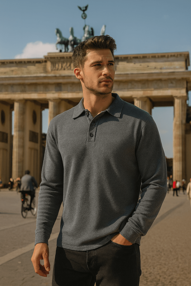 Joris | Camisola de Manga Longa Essencial
