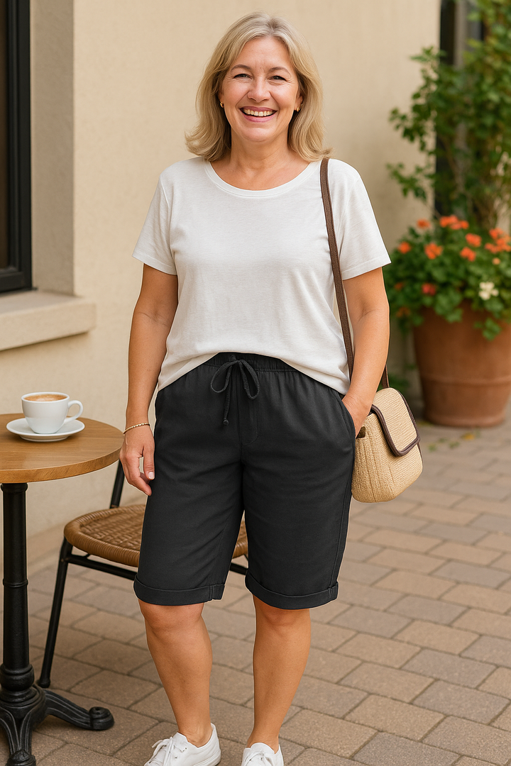 Selma | Calções de Algodão Confortáveis