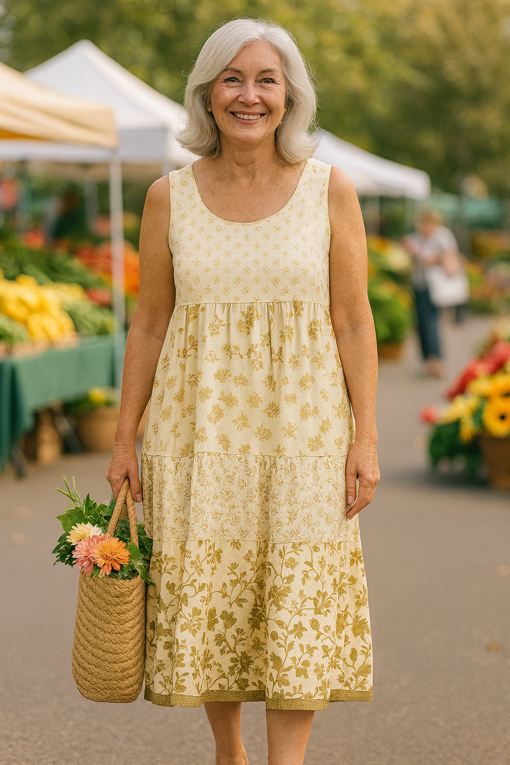 Evelane | Vestido Midi Flow