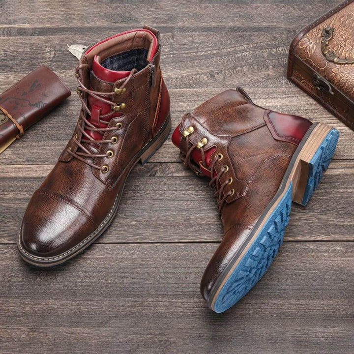 Eric | Botas Oxford de Couro Premium