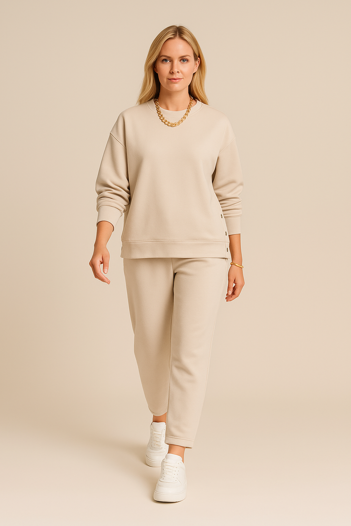 Natalia™ | Conjunto de Malha Elegante