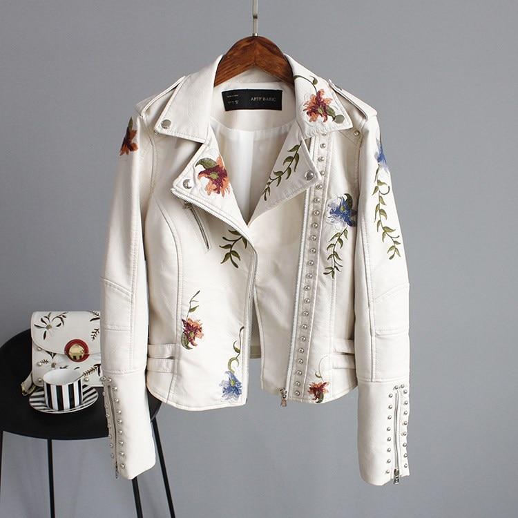 Ella™| Casaco em Look de Couro